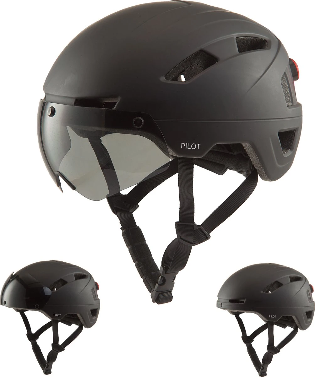 GOOFF® PILOT 3 in 1 Snorscooterhelm met afneembaar vizier - matzwart - lichtgewicht snorfiets helm - NTA gecertificeerd speed pedelec helm - geschikt voor blauw kenteken snorscooter en snorfiets - maat L - voor vrouwen en mannen GOOFF® PILOT 3 In 1 Snorscooterhelm Met Afneembaar Vizier - Matzwart - Lichtgewicht Snorfiets Helm - NTA Gecertificeerd Speed Pedelec Helm - Geschikt Voor Blauw Kenteken Snorscooter En Snorfiets - Maat L - Voor Vrouwen En Mannen -Fietsaccessoire Winkel 1003x1200 4