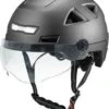 Vito E-Light Helm Met Vizier Mat Zwart XXL 62-64 CM Voor E-bike / Speed Pedelec / Snorfiets