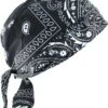 Zwart/witte Paisley Bandana Hoofdaccessoire - Zac's Alter Ego -Fietsaccessoire Winkel 1023x1200 3