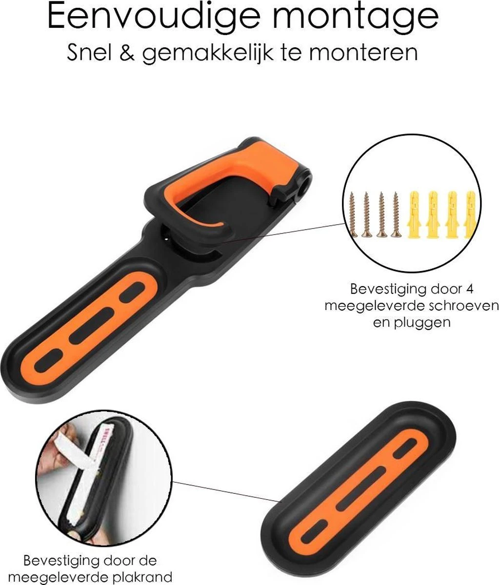 Fiets Ophangbeugel - Zwart / Oranje - Cycling WallMount - Muurhouder fiets - Muurbeugel Wandhouder Wandbeugel - Muurbevestiging Ophangsysteem - Muur Houder Fietsbeugel Fietshaak Fiets Ophangbeugel - Zwart / Oranje - Cycling WallMount - Muurhouder Fiets - Muurbeugel Wandhouder Wandbeugel - Muurbevestiging Ophangsysteem - Muur Houder Fietsbeugel Fietshaak -Fietsaccessoire Winkel