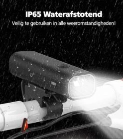 SWILIX ® - Fietsverlichting Set - Oplaadbare USB Led Fietslamp - Voor En Achter - Waterdicht - 4 Lichtstanden - Zwart 11 SWILIX ® - Fietsverlichting Set - Oplaadbare USB Led Fietslamp - Voor En Achter - Waterdicht - 4 Lichtstanden - Zwart -Fietsaccessoire Winkel 1063x1200 4