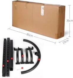 Merkloos Decopatent® Staand Fietsenrek Om 2 Fietsen Op Te Hangen - Ophangen Van 2 Fietsen Boven Elkaar - Fietsrek Ophangsysteem - 220 Cm 4 Merkloos Decopatent® Staand Fietsenrek Om 2 Fietsen Op Te Hangen - Ophangen Van 2 Fietsen Boven Elkaar - Fietsrek Ophangsysteem - 220 Cm -Fietsaccessoire Winkel 1123x1200