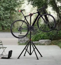 ACAZA Fiets Bevestigingsstandaard Met Snelsluiting, Gereedschapshouder En Stuurhouder, Lichte En Draagbare Reparatie Standaard Voor Fietsen, Zwart Statief -Fietsaccessoire Winkel 1128x1200 1