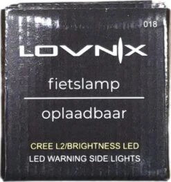 Lovnix - Oplaadbare Fietslamp LED Verlichting Set - USB Oplaadbaar - Fietslicht Met LED Lamp - Voor- En- Achter Licht - Regenbestendig - Geschikt Voor Mountainbike Fietsen Wandelen Speleologie -Fietsaccessoire Winkel 1128x1200 2