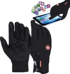 Merkloos Winter Fietshandschoenen Met Extra Grip - Maat M - Zwart -Fietsaccessoire Winkel 1137x1200 5