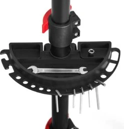 ACAZA Fiets Bevestigingsstandaard Met Snelsluiting, Gereedschapshouder En Stuurhouder, Lichte En Draagbare Reparatie Standaard Voor Fietsen, Zwart Statief -Fietsaccessoire Winkel 1154x1200