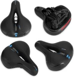 Bluebell Active Zone Blue, Fijn En Comfortabel Fietszadel Voor Urenlang Fietsplezier -Fietsaccessoire Winkel 1158x1200