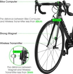 Draadloze Verlichte Fietscomputer - USB Oplaadbaar- Op Zonne- Energie - Kilometerteller - Klok - Calorie Teller - Snelheidsmeter - Auto Wake - IPX7 Waterdicht - 5 Talen - Met Verlichte LCD Display - Multifunctioneel - Inclusief Sensor - Zwart 8 Draadloze Verlichte Fietscomputer - USB Oplaadbaar- Op Zonne- Energie - Kilometerteller - Klok - Calorie Teller - Snelheidsmeter - Auto Wake - IPX7 Waterdicht - 5 Talen - Met Verlichte LCD Display - Multifunctioneel - Inclusief Sensor - Zwart -Fietsaccessoire Winkel 1174x1200 1