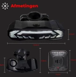 B-care Elektrische Fietsverlichting - Inclusief Afstandsbediening En Richtingaanwijzers - Fietsalarm - Anti Diefstal Alarm - Fiets Achterlicht - Fietsbel - Fiets Accessoires 10 B-care Elektrische Fietsverlichting - Inclusief Afstandsbediening En Richtingaanwijzers - Fietsalarm - Anti Diefstal Alarm - Fiets Achterlicht - Fietsbel - Fiets Accessoires -Fietsaccessoire Winkel 1182x1200 1