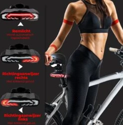 B-care Elektrische Fietsverlichting - Inclusief Afstandsbediening En Richtingaanwijzers - Fietsalarm - Anti Diefstal Alarm - Fiets Achterlicht - Fietsbel - Fiets Accessoires 6 B-care Elektrische Fietsverlichting - Inclusief Afstandsbediening En Richtingaanwijzers - Fietsalarm - Anti Diefstal Alarm - Fiets Achterlicht - Fietsbel - Fiets Accessoires -Fietsaccessoire Winkel 1186x1200