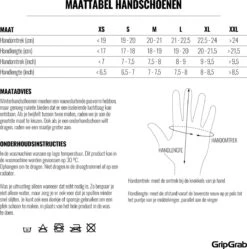 GripGrab - Ride Windproof Winter Gevoerde Padded Fietshandschoenen - Zwart - Unisex - Maat L -Fietsaccessoire Winkel 1191x1200 5