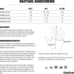 GripGrab - Waterproof Knitted Thermo Fietshandschoenen Regen Handschoenen - Zwart - Unisex - Maat M/L -Fietsaccessoire Winkel 1191x1200 6