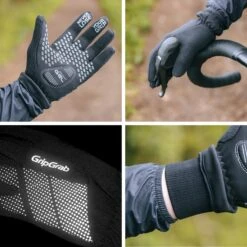 GripGrab - Ride Windproof Winter Gevoerde Padded Fietshandschoenen - Zwart - Unisex - Maat L -Fietsaccessoire Winkel 1198x1200 15