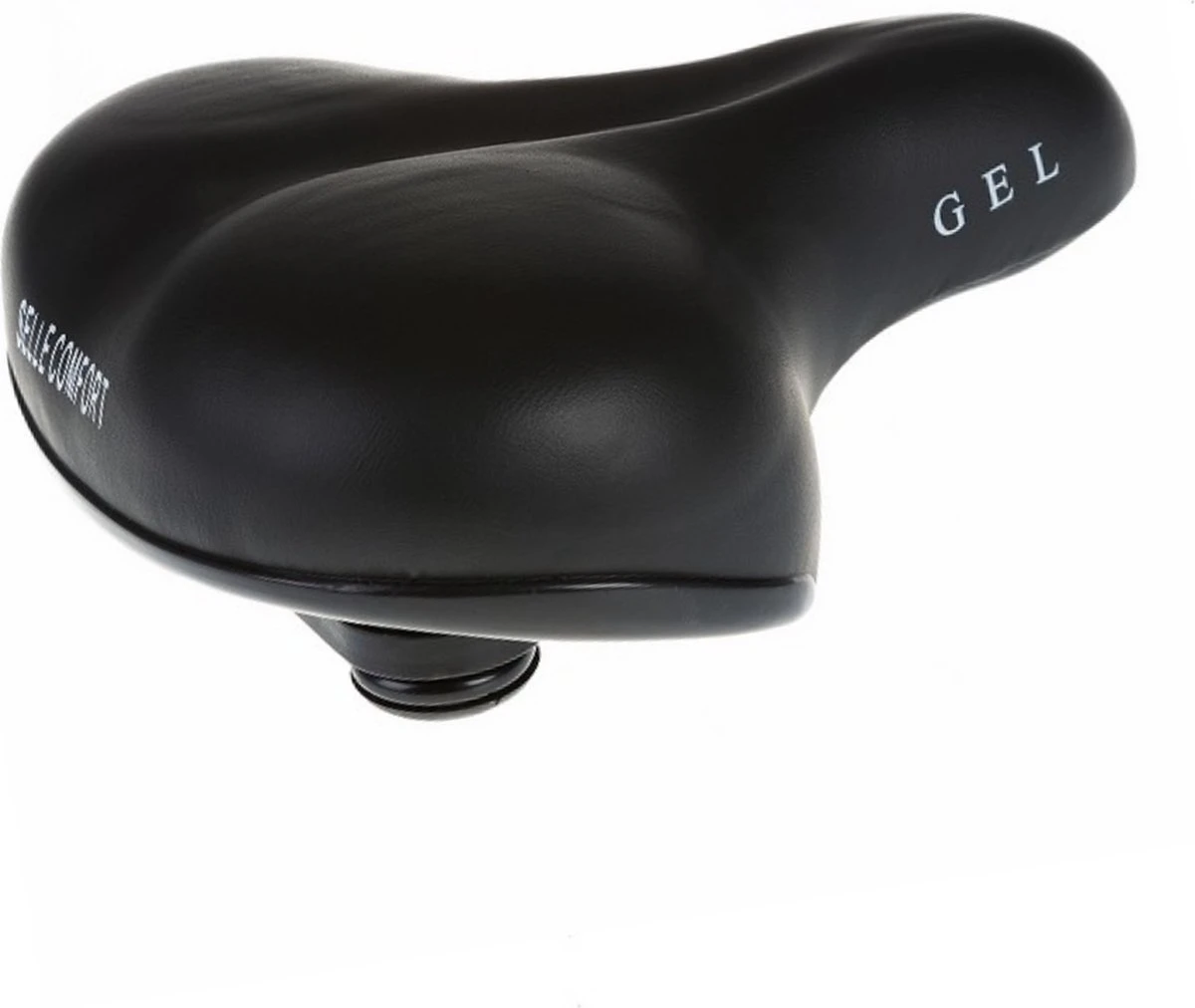 Selle Comfort Gel Fietszadel - Inclusief Zadelstrop - Zwart Selle Comfort Gel Fietszadel - Inclusief Zadelstrop - Zwart -Fietsaccessoire Winkel