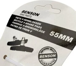 Universele Remblokjes - Remschoen - Rubber - Set 2 Stuks - Fietsen Rubberen Remblok - Remblokkenset - Verstelbaar - V Brake - 55mm - Zwart 8 Universele Remblokjes - Remschoen - Rubber - Set 2 Stuks - Fietsen Rubberen Remblok - Remblokkenset - Verstelbaar - V Brake - 55mm - Zwart -Fietsaccessoire Winkel 1200x1056