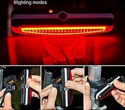 Merkloos LED Fiets Achterlicht USB Oplaadbare - Marktleider 110 Lumen Helderheid - IP65 Waterbestendig - Supersnel Installatie - Horizontaal Of Verticaal - Voor Zadel, Zadelpen Of Helm -Fietsaccessoire Winkel 1200x1059 2