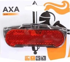 AXA Slim Steady – Fiets Achterlicht - LED Fietsverlichting - 80 Mm - Rood -Fietsaccessoire Winkel 1200x1068