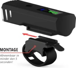 Trustic EVO | Fietsverlichting | Oplaadbaar | Fietslamp | Verschillende Standen | Licht Sensor | Waterbestendig | Set -Fietsaccessoire Winkel 1200x1079