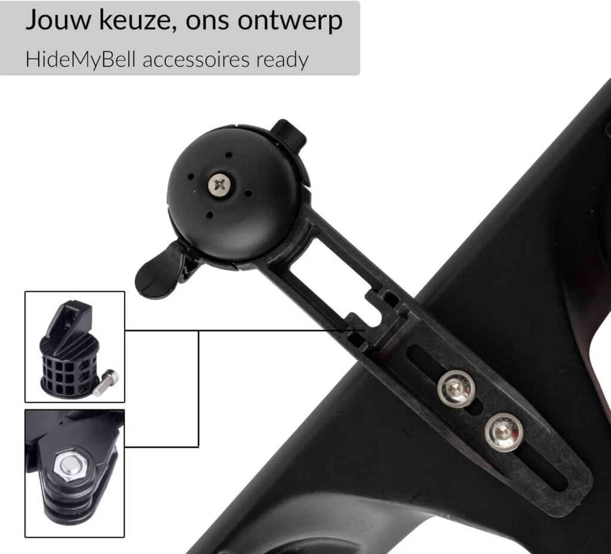 CloseTheGap HideMyBell Raceday FI Stuurhouder CloseTheGap HideMyBell Raceday FI Stuurhouder -Fietsaccessoire Winkel