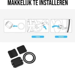 LHP BC200 Fietscomputer Draadloos 3-in-1 Bundel - Hartslagmeter Borstband - Cadanssensor - Kilometerteller GPS - 80+ Functies - 2.4 Inch LCD Scherm - Bluetooth & ANT+ -Fietsaccessoire Winkel 1200x1090 4