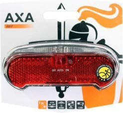 AXA Riff Battery - Fiets Achterlicht - LED Fietsverlichting Op Batterij - Auto On/off Systeem - 50-80 Mm - Rood -Fietsaccessoire Winkel 1200x1102