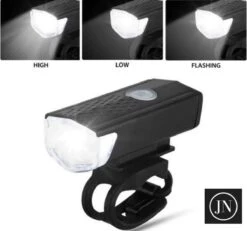 Voorlicht Fiets - Led Voorlamp - 300 Lumen - Oplaadbaar - Usb Oplaadbaar - Compact - Waterdicht - Koplamp Fiets -Fietsaccessoire Winkel 1200x1120