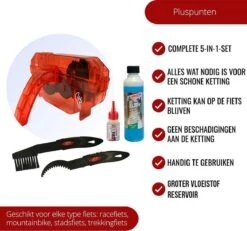LHP Fietsketting Reiniger Apparaat 5-in-1 - Cyclon Ontvetter 250 Ml & All Weather Lube 25 Ml -Fietsaccessoire Winkel 1200x1121