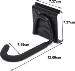 SODEAL Fiets Ophangsysteem - Gereedschapshouder - Fietshaak - Fiets Ophangbeugel - Muurbeugel Fiets - Fietsenrek - Fietsbeugel -Fietsaccessoire Winkel 1200x1130 1