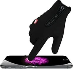 Fietshandschoenen Winter - Handschoenen - Sport Handschoenen Met Rits - Touchscreen Telefoon - Anti Slip Gloves - Heren / Dames - Maat XXL - Zwart - Cadeautje -Fietsaccessoire Winkel 1200x1130 7