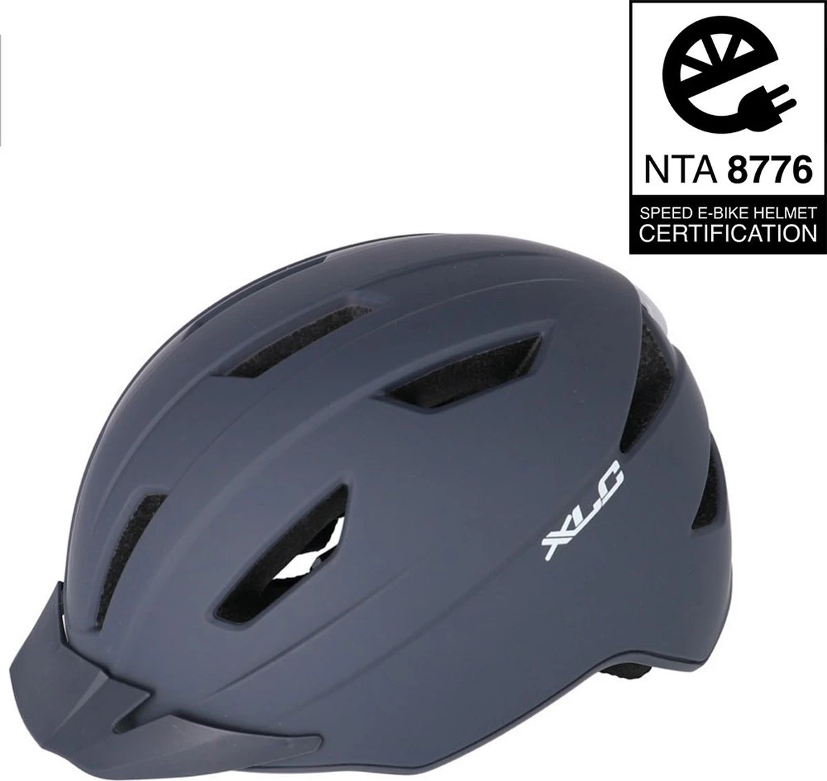 XLC E-bike Fietshelm - UNI - Antraciet - BH-C29 XLC E-bike Fietshelm - UNI - Antraciet - BH-C29 -Fietsaccessoire Winkel 1200x1134 5