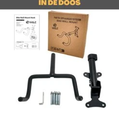 W&Z WallMount Fietsdrager - Ophangbeugel - Muurbeugel Fiets - Fietsbeugel - Opbergbeugel - Fiets Ophangsysteem -Fietsaccessoire Winkel 1200x1138 1
