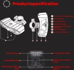 B-care Elektrische Fietsverlichting - Inclusief Afstandsbediening En Richtingaanwijzers - Fietsalarm - Anti Diefstal Alarm - Fiets Achterlicht - Fietsbel - Fiets Accessoires 12 B-care Elektrische Fietsverlichting - Inclusief Afstandsbediening En Richtingaanwijzers - Fietsalarm - Anti Diefstal Alarm - Fiets Achterlicht - Fietsbel - Fiets Accessoires -Fietsaccessoire Winkel 1200x1141 2