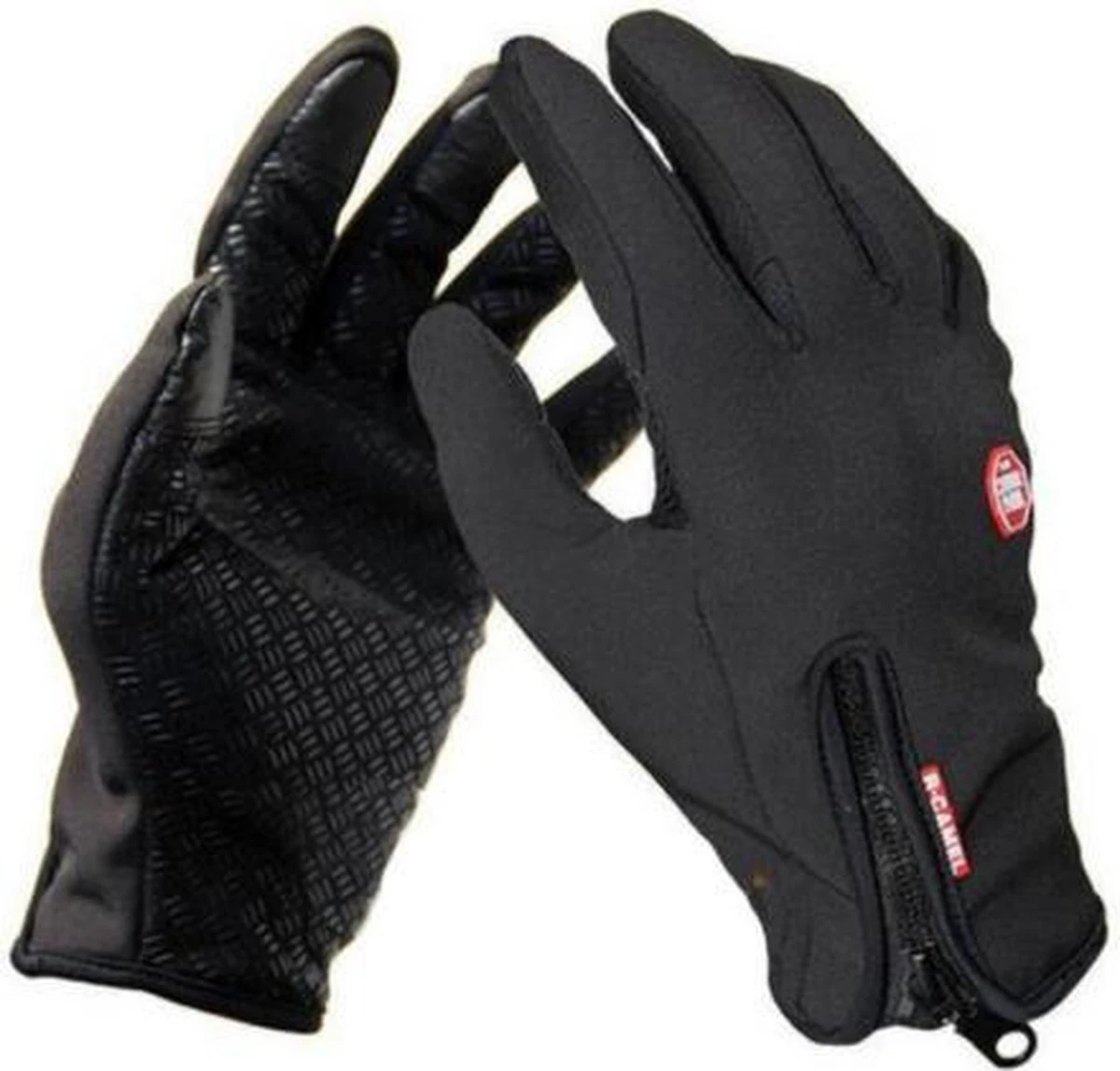 Merkloos Neopreen Handschoenen - Zwart - Winter Sport - WIelrennen - Schaatsen - Skiën - Snowboarden - Uniseks - Small