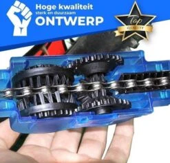 Merkloos Fietsketting Reiniger - Ketting Schoonmaken - Kettingborstel - Fiets Schoonmaak Set - Ontvetter Fiets - Kettingreiniger - Fietsketting Smeermiddel - Fiets Accessoires - Fietsgereedschap - Cadeau Voor Man -Vrouwen- Sinterklaas Cadeautjes -Fietsaccessoire Winkel 1200x1153 4