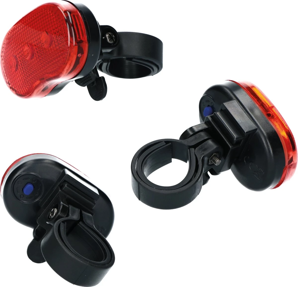 Dresco Achterlicht Fiets 3 Led's | Fietsverlichting led | Achterlicht met Batterij en Knipperlicht Dresco Achterlicht Fiets 3 Led's | Fietsverlichting Led | Achterlicht Met Batterij En Knipperlicht -Fietsaccessoire Winkel