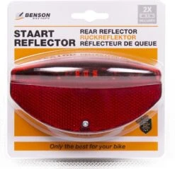 Benson Achterlicht / Staartreflector - Voor Fiets - 3x LED - Universeel - Batterijachterlicht Met Reflector -Fietsaccessoire Winkel 1200x1162 1