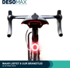 DesoMax® Fietslicht Achterlicht LED USB Oplaadbaar Helder Rond - Achterlicht Voor Racefiets En MTB – Herkenningslicht 7 DesoMax® Fietslicht Achterlicht LED USB Oplaadbaar Helder Rond - Achterlicht Voor Racefiets En MTB – Herkenningslicht -Fietsaccessoire Winkel 1200x1166 1