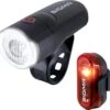 Sigma Sport AURA 30 Fietsverlichting Set - Led Koplamp 30 Lux - CURVE Achterlicht - Inclusief Batterijen -Fietsaccessoire Winkel 1200x1167