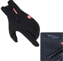 Merkloos Winter Fietshandschoenen Met Extra Grip - Maat M - Zwart -Fietsaccessoire Winkel 1200x1169 1