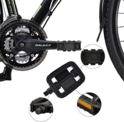 Fietspedalen - Anti Slip - Trappers Voor Fiets Met Reflector - 1.4 Mm Schroefdraad Zwart -Fietsaccessoire Winkel 1200x1186 1