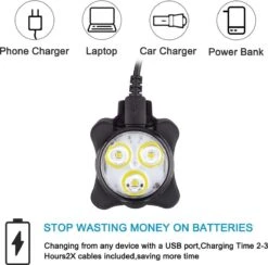 BOTC Fietsverlichting USB Oplaadbaar - Oplaadbare USB Led Fietslamp - Voorlicht & Achterlicht - Waterdicht 3 BOTC Fietsverlichting USB Oplaadbaar - Oplaadbare USB Led Fietslamp - Voorlicht & Achterlicht - Waterdicht -Fietsaccessoire Winkel 1200x1186