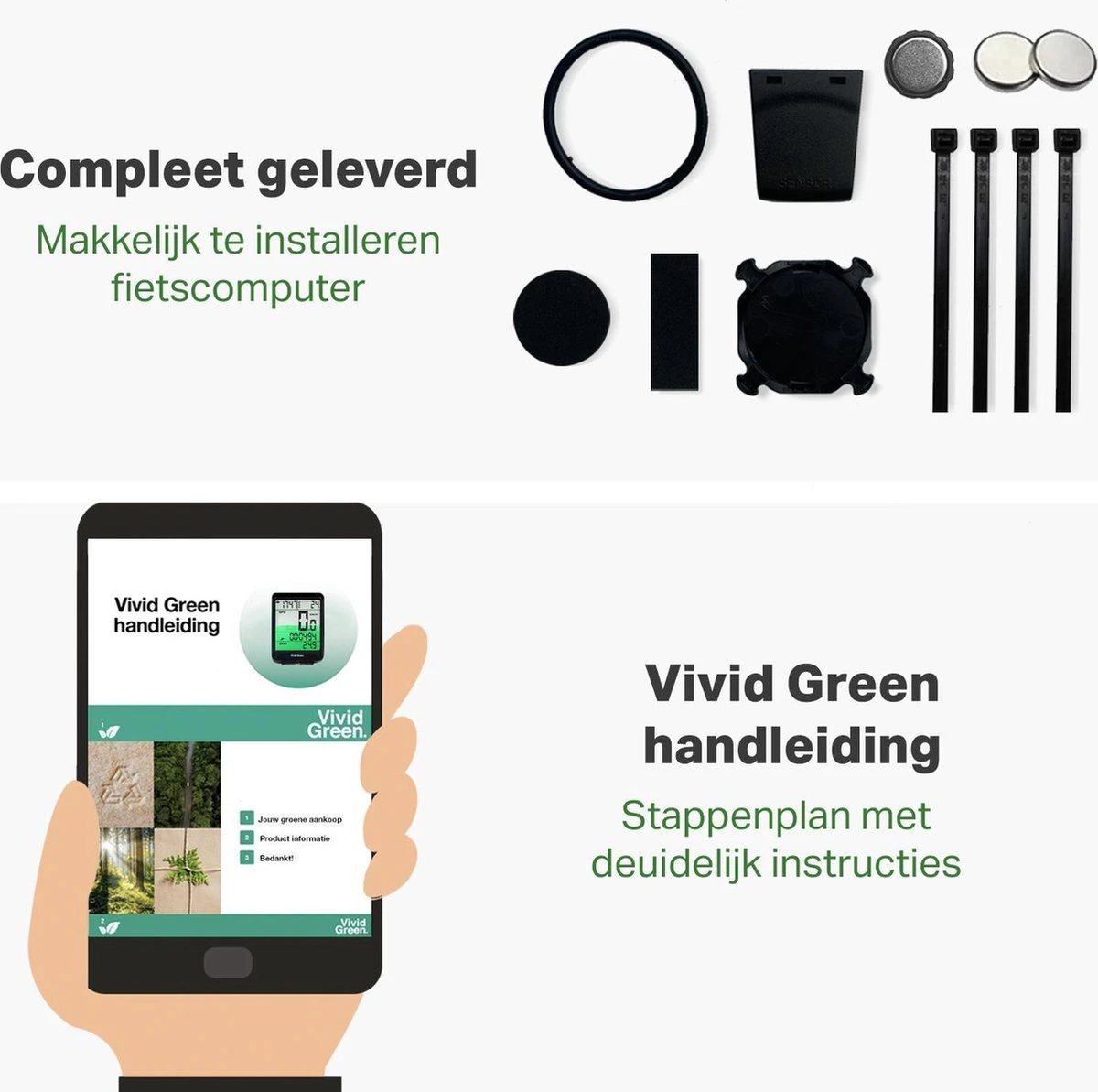 Vivid Green Draadloze Fietscomputer Snelheidsmeter - Mountainbike - Kilometerteller - Fiets Accessoires - Racefiets - Draadloos Vivid Green Draadloze Fietscomputer Snelheidsmeter - Mountainbike - Kilometerteller - Fiets Accessoires - Racefiets - Draadloos -Fietsaccessoire Winkel 1200x1193 7