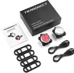 Fietsverlichting USB Oplaadbaar - Waterdicht Fietslamp - LED Fietslampjes - Voorlicht En Achterlicht - Voor Fiets -Fietsaccessoire Winkel 1200x1195 1