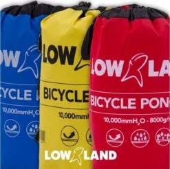 LOWLAND OUTDOOR® Fietsponcho 100% Waterdicht (10.000mm) - Ademend (8.000g/M²) PFAS Vrij! -Fietsaccessoire Winkel 1200x1196 8