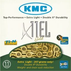 KMC KETTING X11EL Ti-N GOUD 118L -Fietsaccessoire Winkel 1200x1198 5