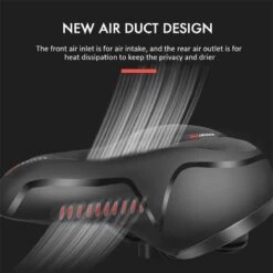 Fietszadel Ergosaddle Luxe; Ergonomisch En Universeel! Breed Zadel Voor De Fiets Met Veerbescherming -Fietsaccessoire Winkel 1200x1198 6