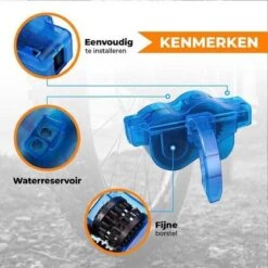 Merkloos Fietsketting Reiniger - Ketting Schoonmaken - Kettingborstel - Fiets Schoonmaak Set - Ontvetter Fiets - Kettingreiniger - Fietsketting Smeermiddel - Fiets Accessoires - Fietsgereedschap - Cadeau Voor Man -Vrouwen- Sinterklaas Cadeautjes -Fietsaccessoire Winkel 1200x1200 114