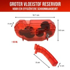 LHP Fietsketting Reiniger Apparaat 5-in-1 - Cyclon Ontvetter 250 Ml & All Weather Lube 25 Ml -Fietsaccessoire Winkel 1200x1200 13