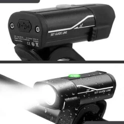 Lovnix - Oplaadbare Fietslamp LED Verlichting Set - USB Oplaadbaar - Fietslicht Met LED Lamp - Voor- En- Achter Licht - Regenbestendig - Geschikt Voor Mountainbike Fietsen Wandelen Speleologie -Fietsaccessoire Winkel 1200x1200 154