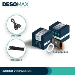 DesoMax® Fietslicht Achterlicht LED USB Oplaadbaar Helder Rond - Achterlicht Voor Racefiets En MTB – Herkenningslicht 8 DesoMax® Fietslicht Achterlicht LED USB Oplaadbaar Helder Rond - Achterlicht Voor Racefiets En MTB – Herkenningslicht -Fietsaccessoire Winkel 1200x1200 212